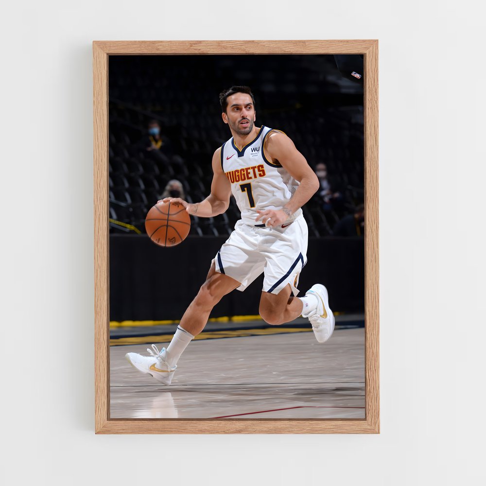 ap-facundo campazzo-1 cadre Bois clair