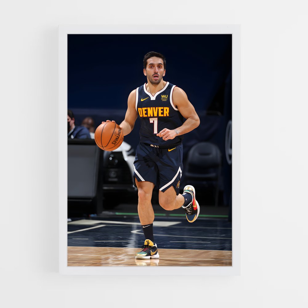 ap-facundo campazzo-9 cadre Blanc
