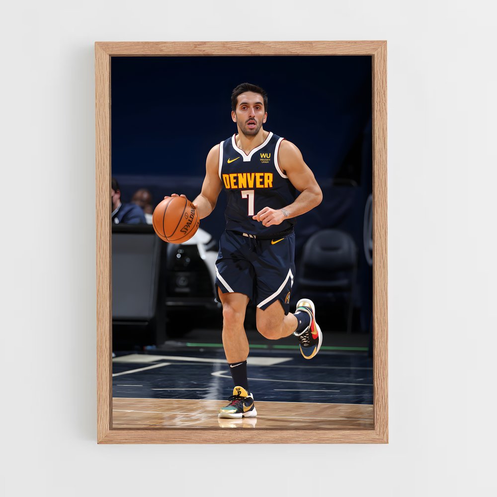 ap-facundo campazzo-9 cadre Bois clair