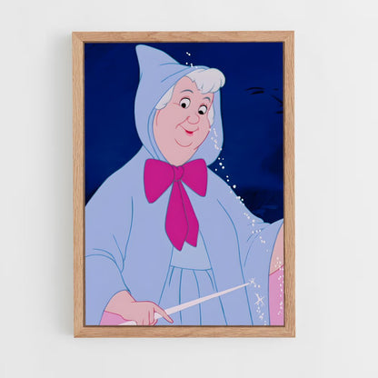 ap-fairy godmother-3 cadre Bois clair