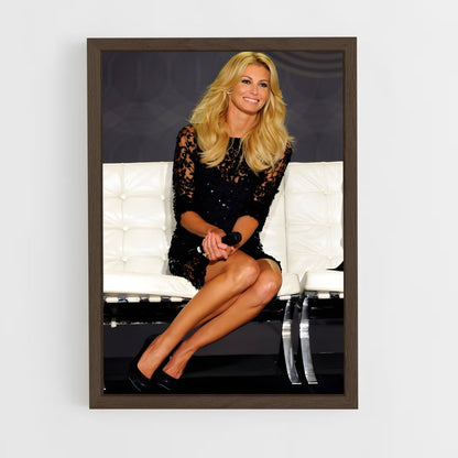 ap-faith hill-2 cadre Bois foncé