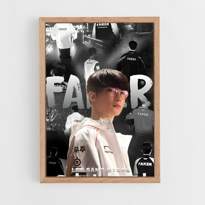 ap-faker-6 cadre Bois clair
