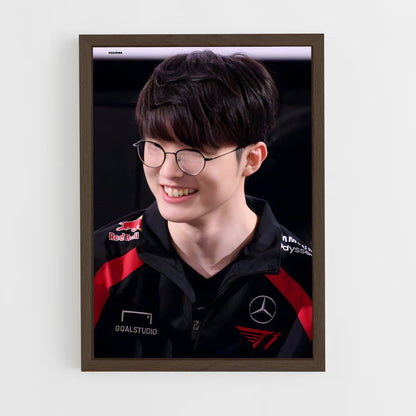 ap-faker-9 cadre Bois foncé