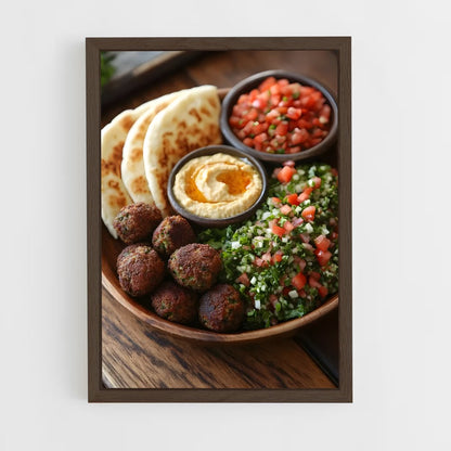 ap-falafel-5 cadre Bois foncé