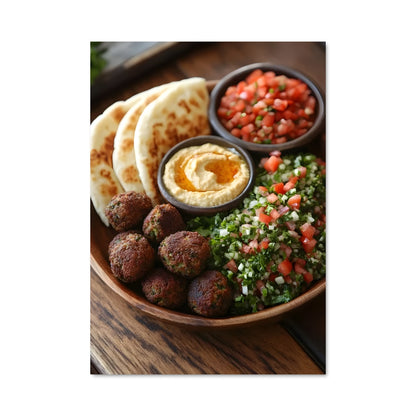 Poster Falafel Frenzy