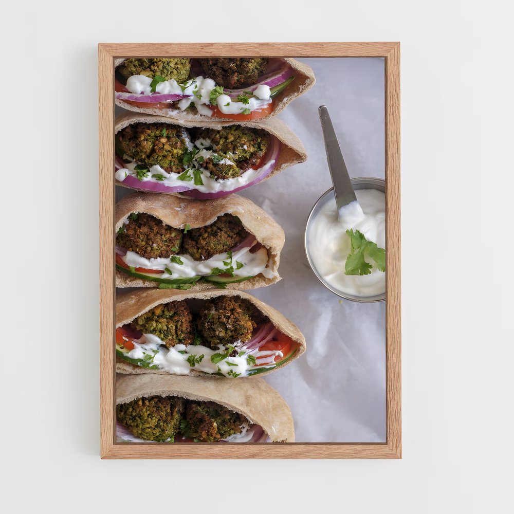ap-falafel-8 cadre Bois clair