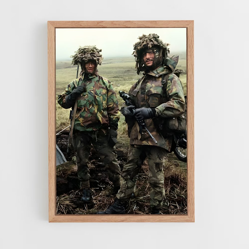 ap-falklands war-1 cadre Bois clair