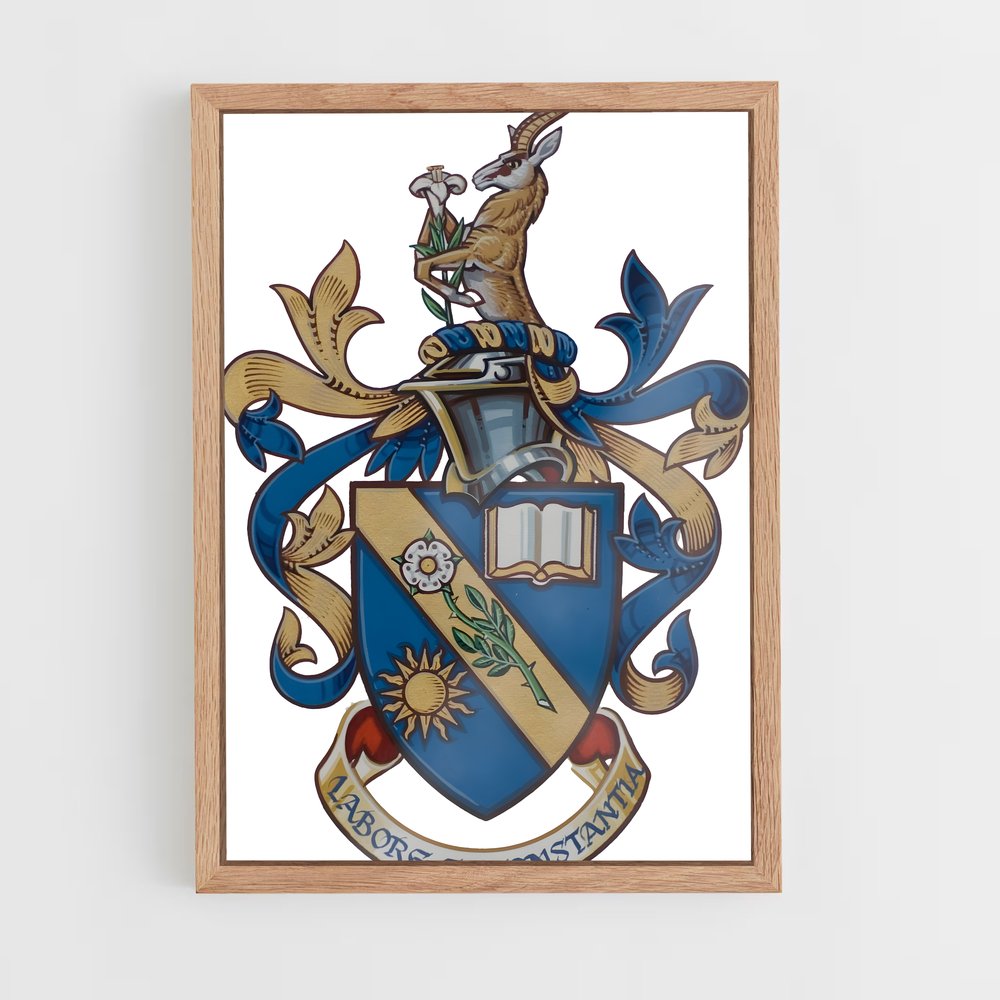 ap-family crests-1 cadre Bois clair