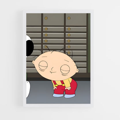 ap-family guy-1 cadre Blanc