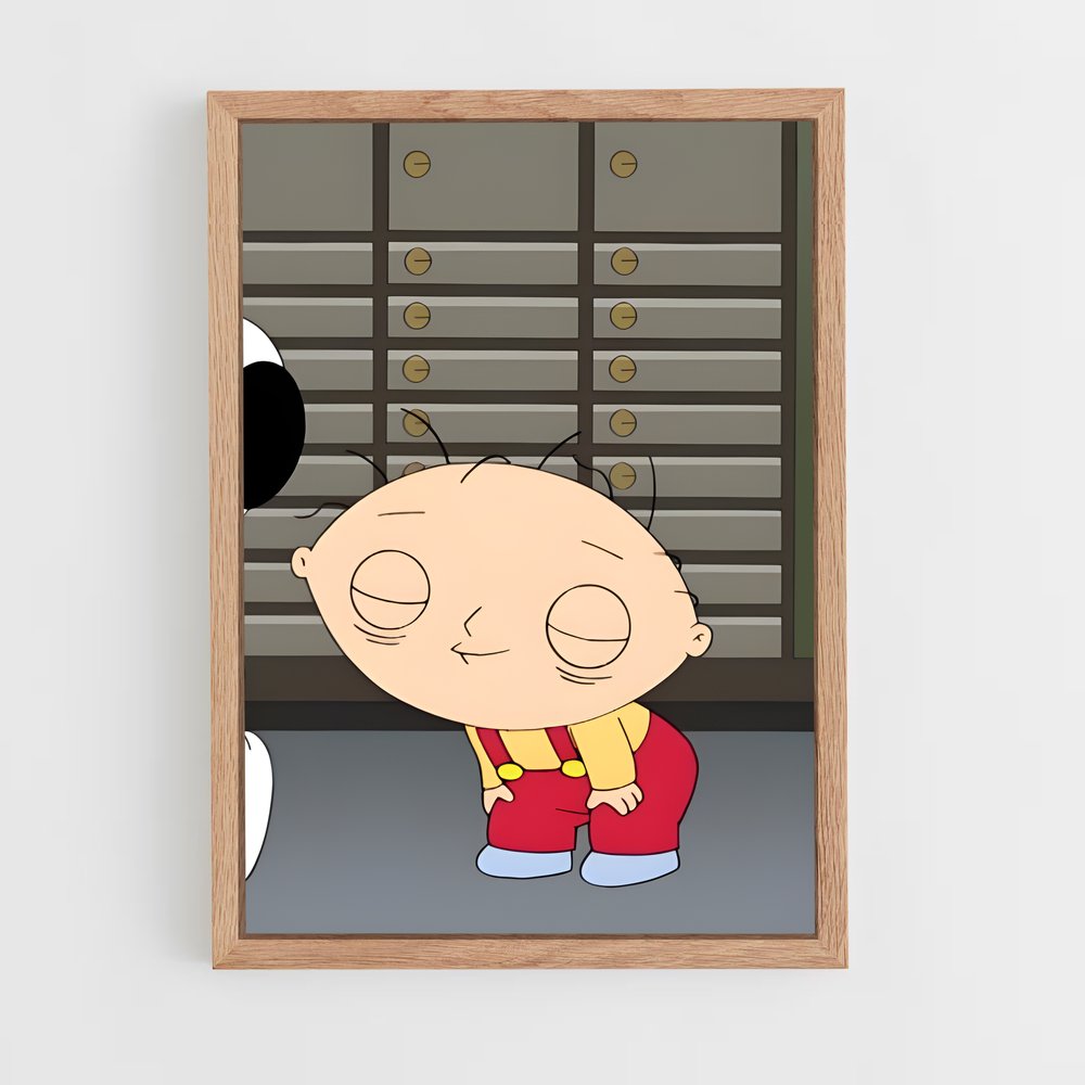 ap-family guy-1 cadre Bois clair