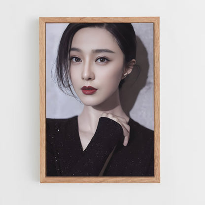 ap-fan bingbing-4 cadre Bois clair