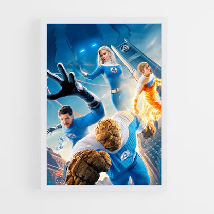 ap-fantastic four-4 cadre Blanc