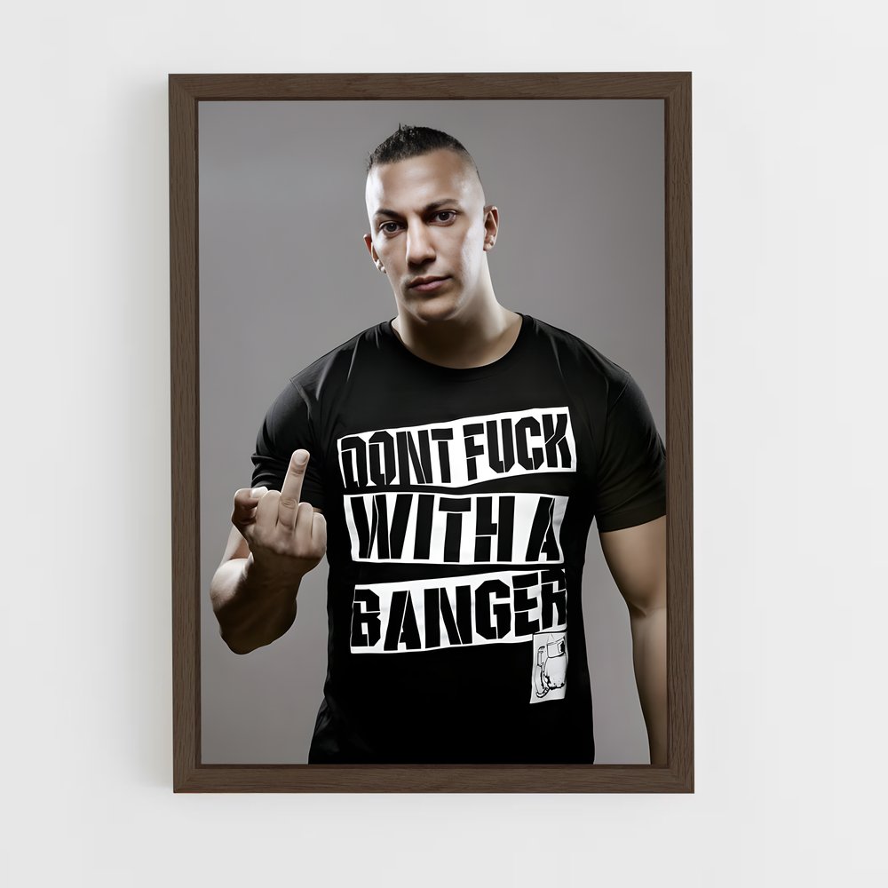 ap-farid bang-1 cadre Bois foncé
