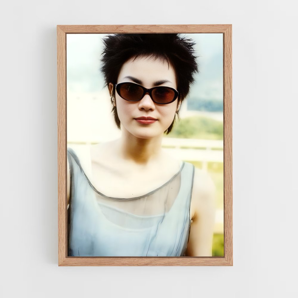 ap-faye wong-2 cadre Bois clair