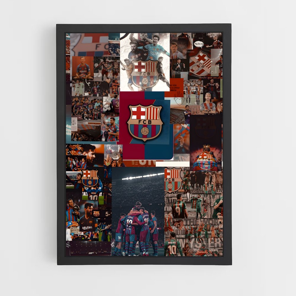 ap-fc barcelona-10 cadre Noir