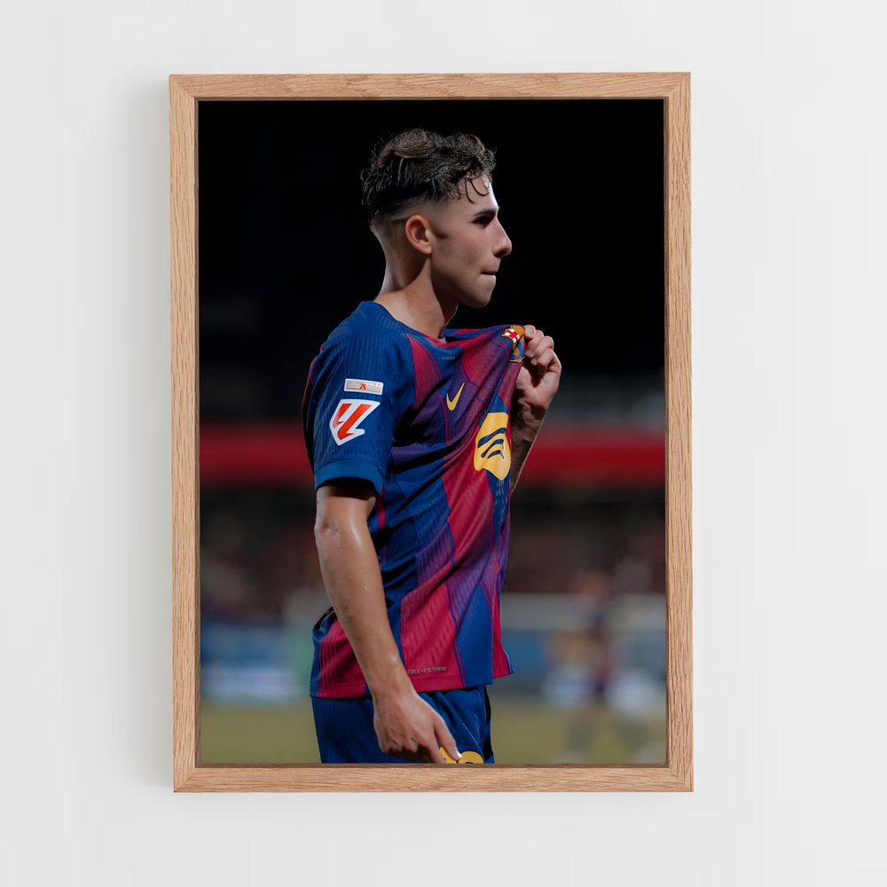 ap-fc barcelona-5 cadre Bois clair