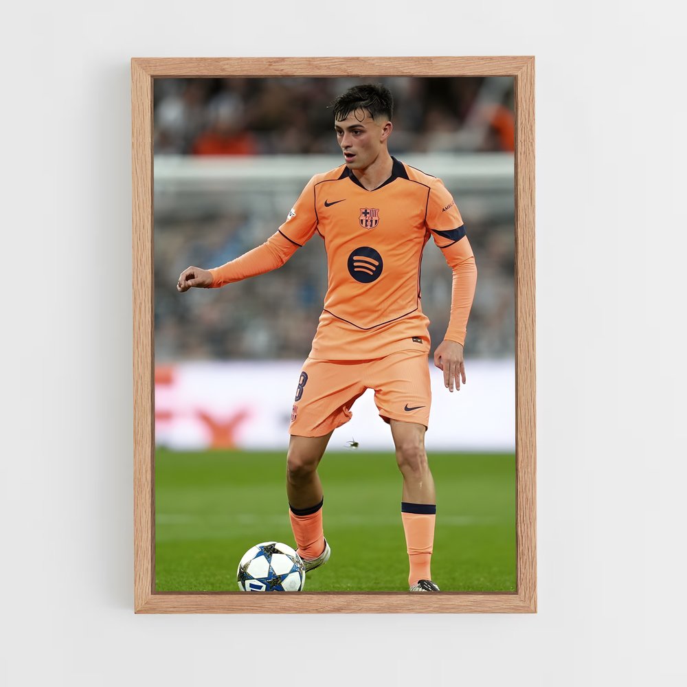 ap-fc barcelona-9 cadre Bois clair