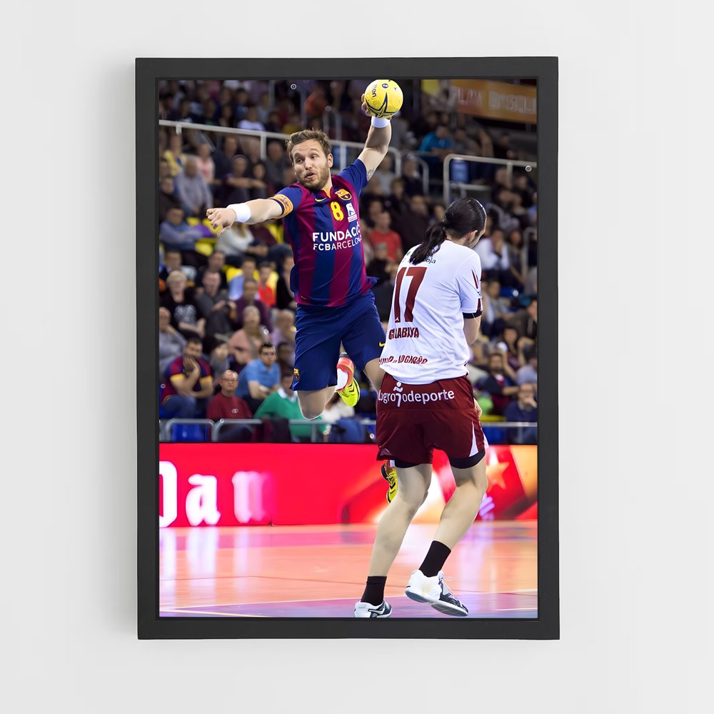 ap-fc barcelona handball-2 cadre Noir