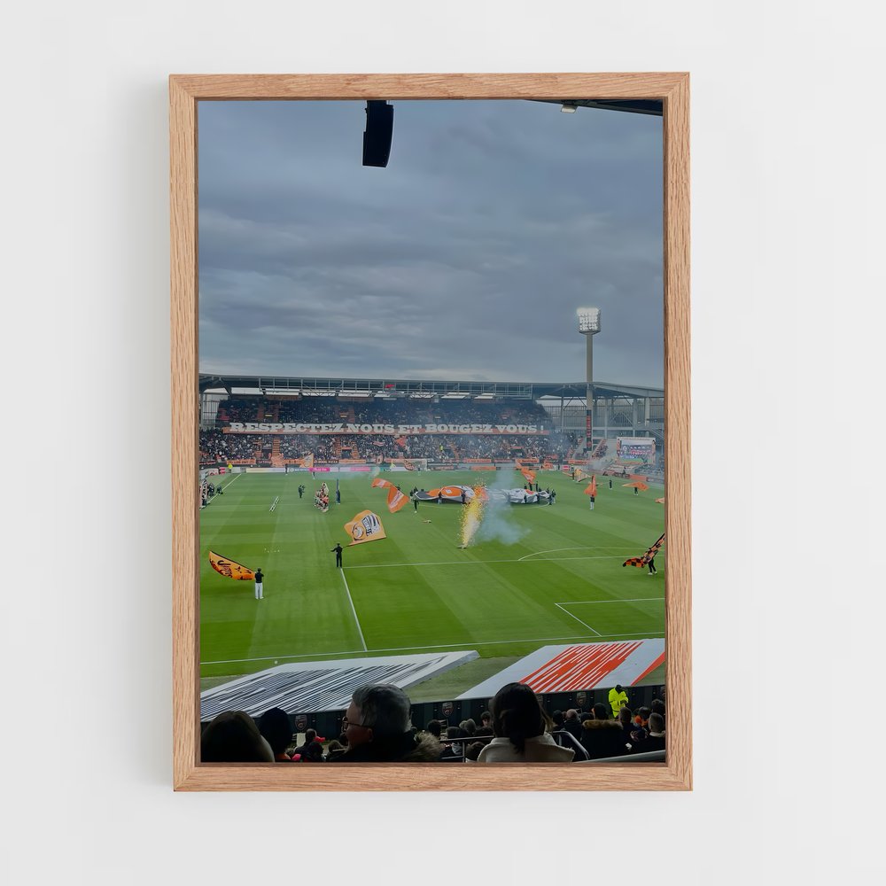 ap-fc lorient-5 cadre Bois clair