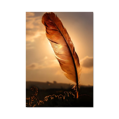 Poster Plume Éthérée