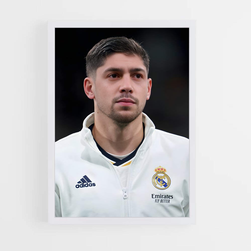 ap-federico valverde-14 cadre Blanc