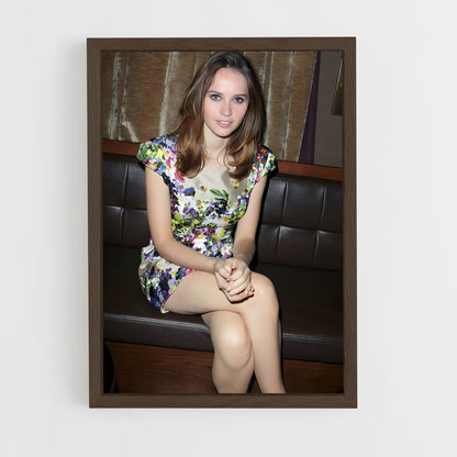 ap-felicity jones-10 cadre Bois foncé