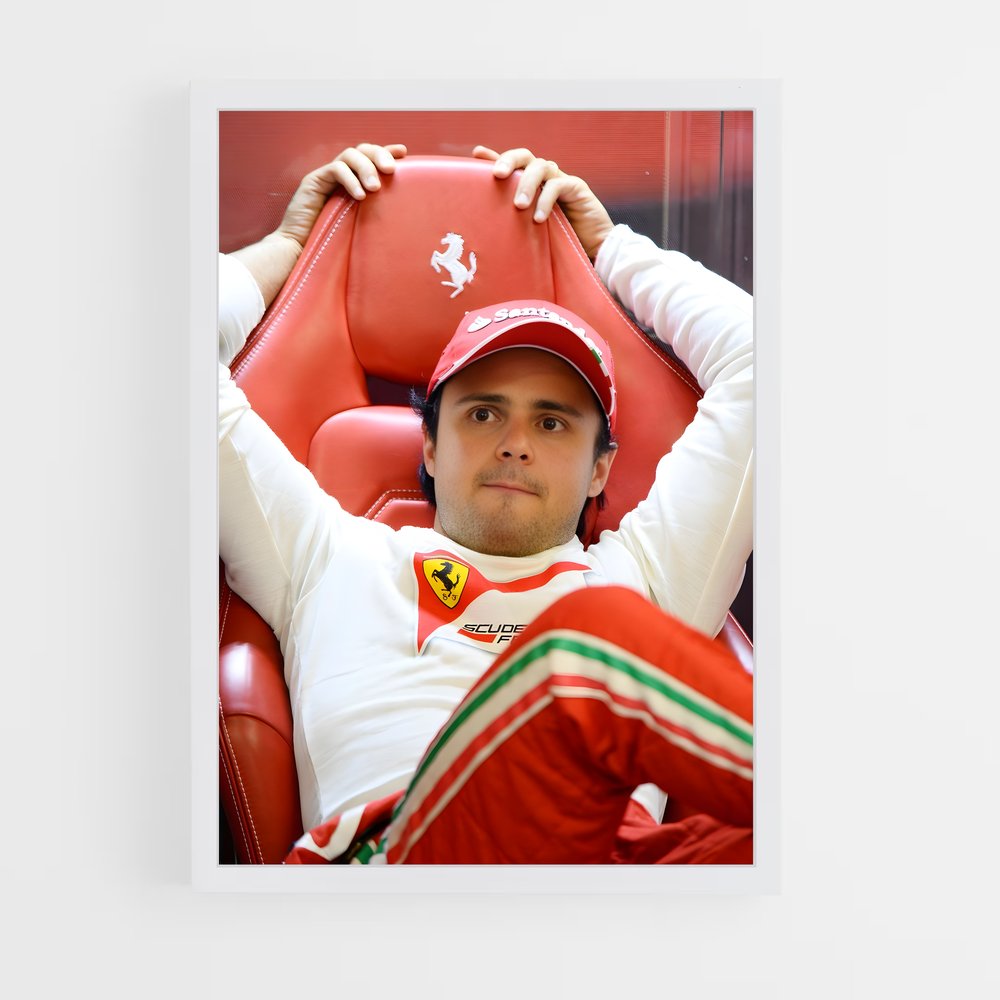 ap-felipe massa-2 cadre Blanc
