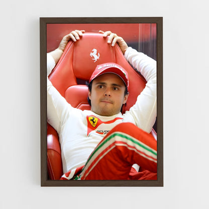 ap-felipe massa-2 cadre Bois foncé