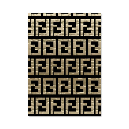 Poster Luxe Géométrique