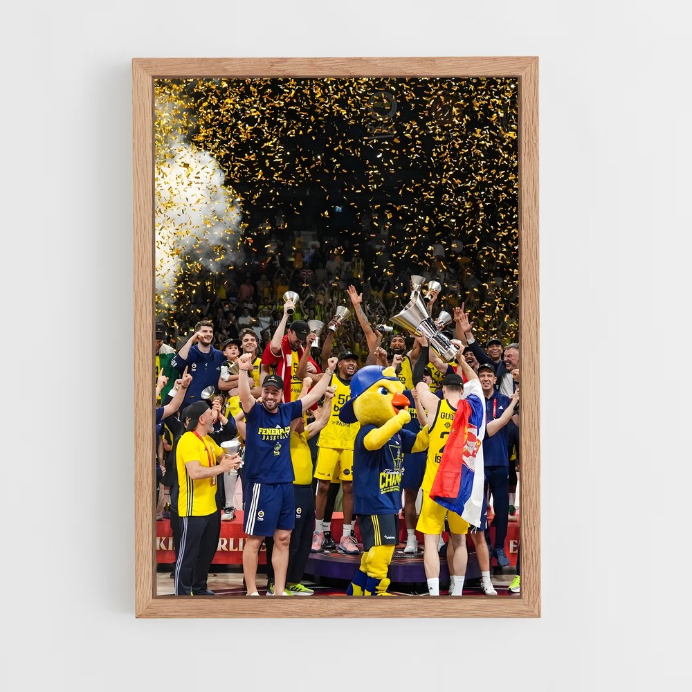 ap-fenerbahce basketball-8 cadre Bois clair