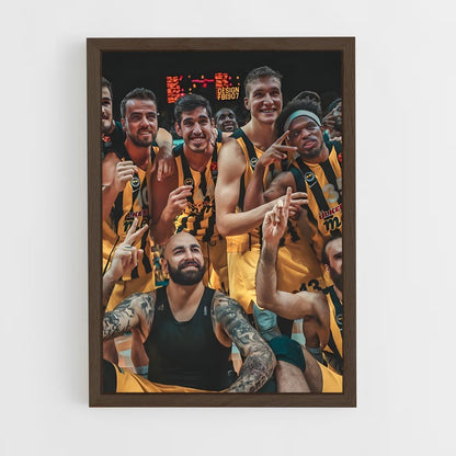 ap-fenerbahce basketball-9 cadre Bois foncé