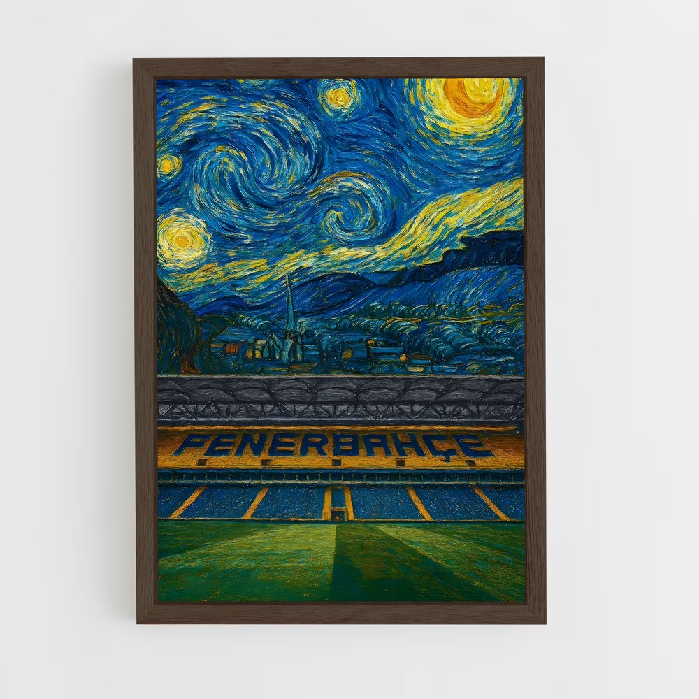 ap-fenerbahce sk-10 cadre Bois foncé