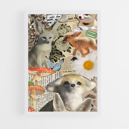 ap-fennec fox-1 cadre Blanc