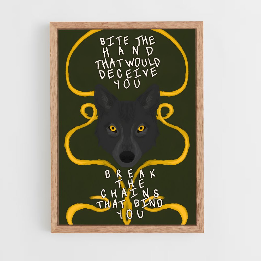 ap-fenrir-8 cadre Bois clair