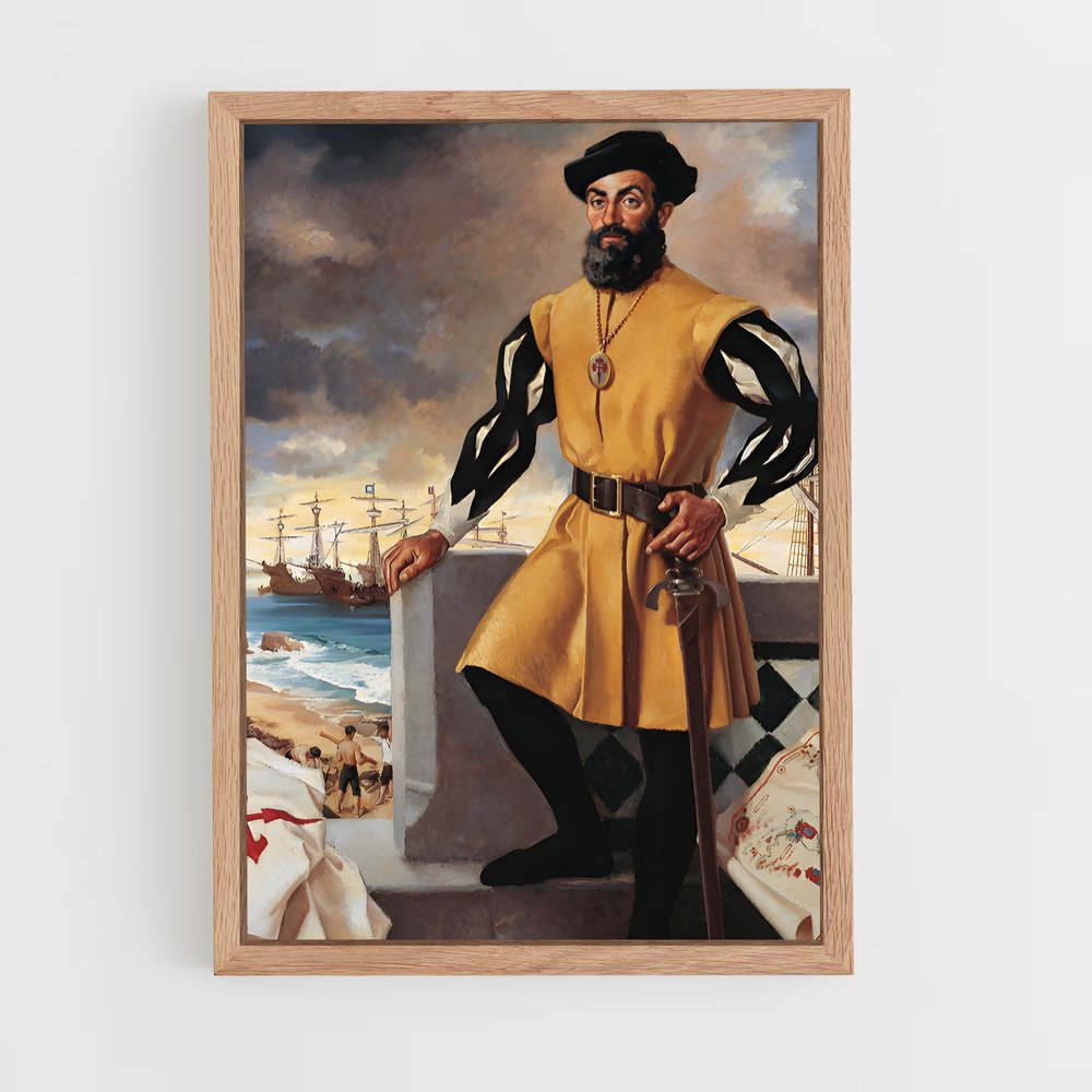ap-ferdinand magellan-1 cadre Bois clair