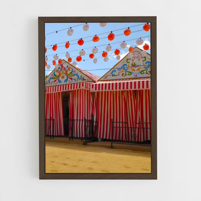 ap-feria abril sevilla-2 cadre Bois foncé
