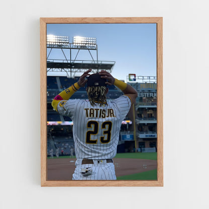 ap-fernando tatis jr-1 cadre Bois clair