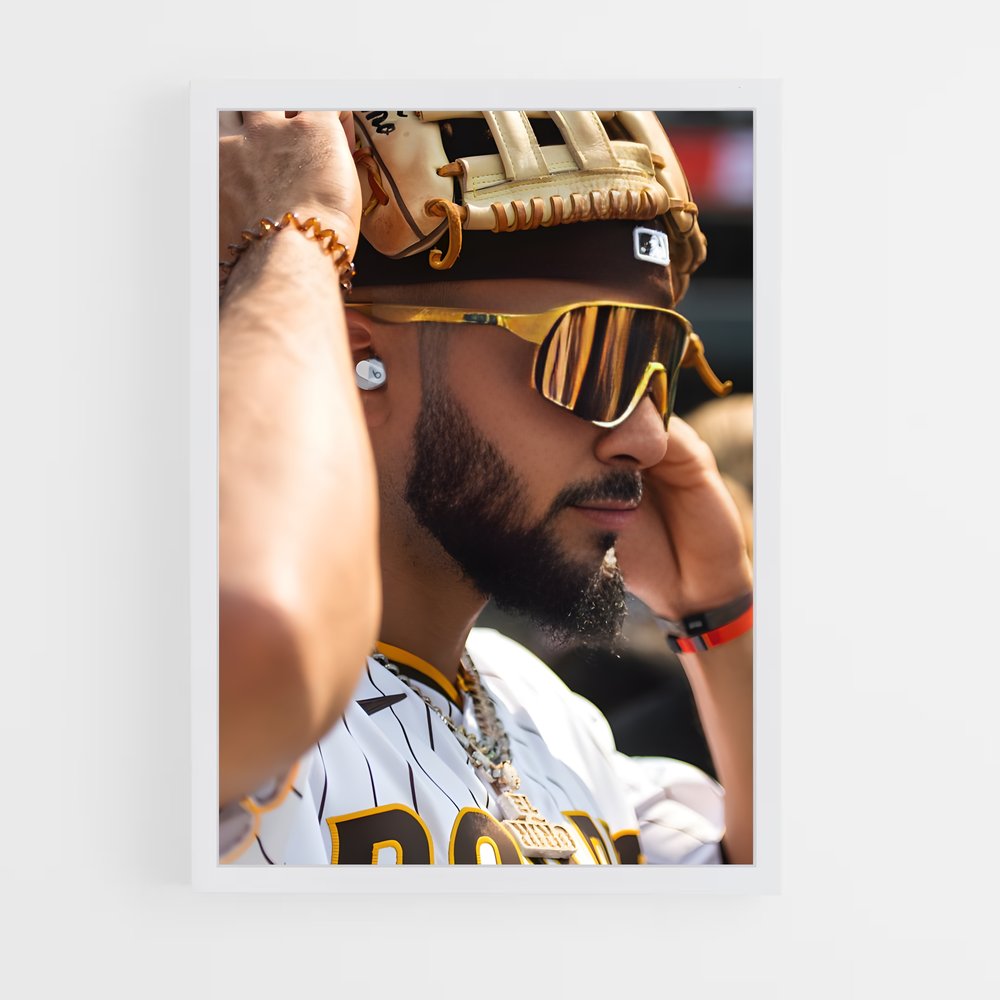 ap-fernando tatis jr-2 cadre Blanc