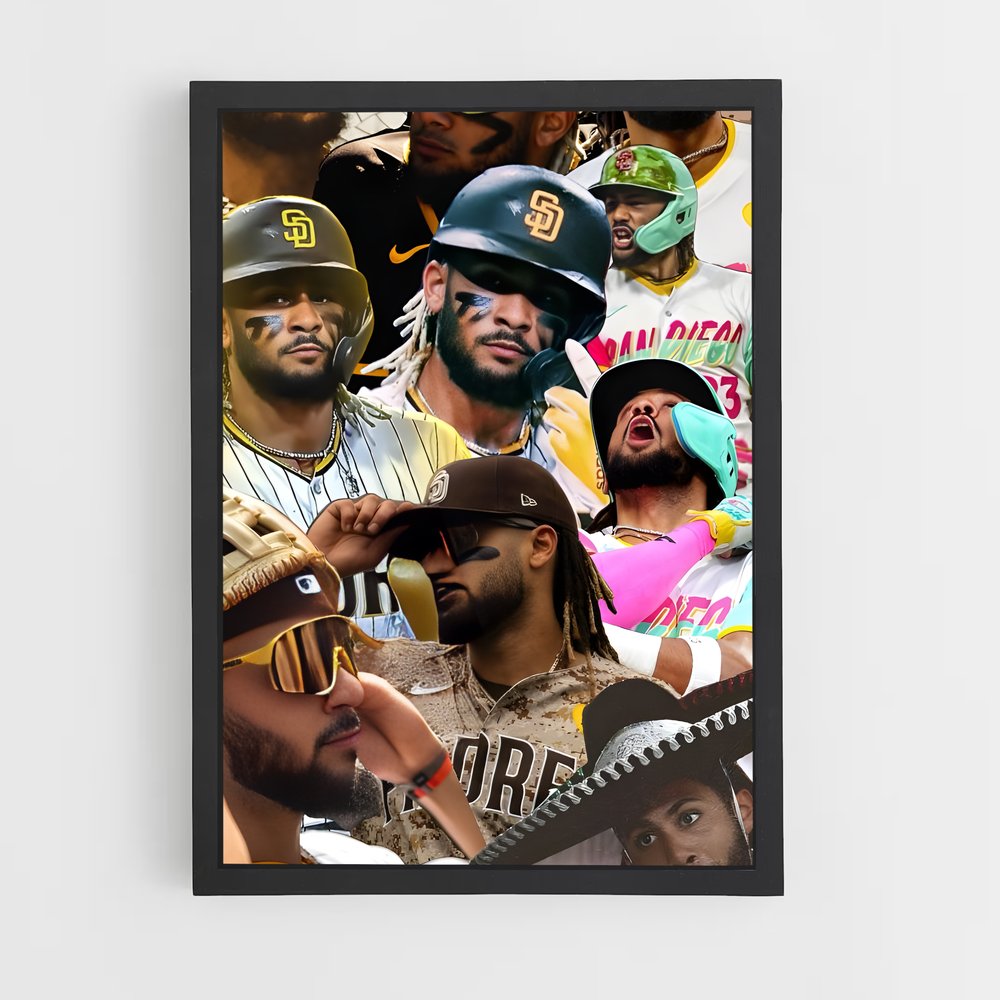ap-fernando tatis jr-4 cadre Noir