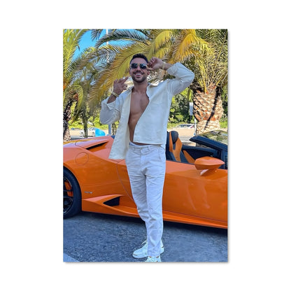 Poster L'Homme et sa Voiture