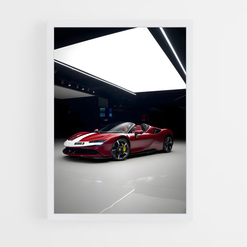 ap-ferrari-11 cadre Blanc