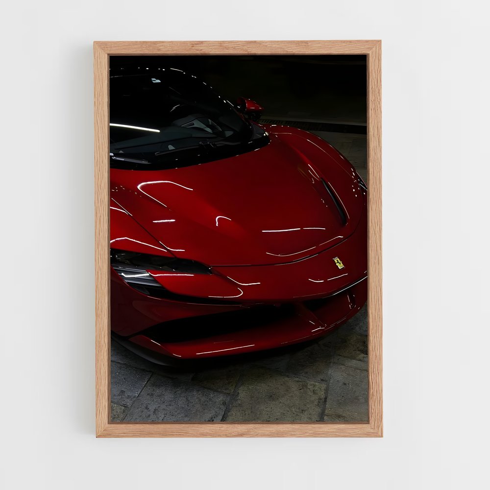ap-ferrari-3 cadre Bois clair
