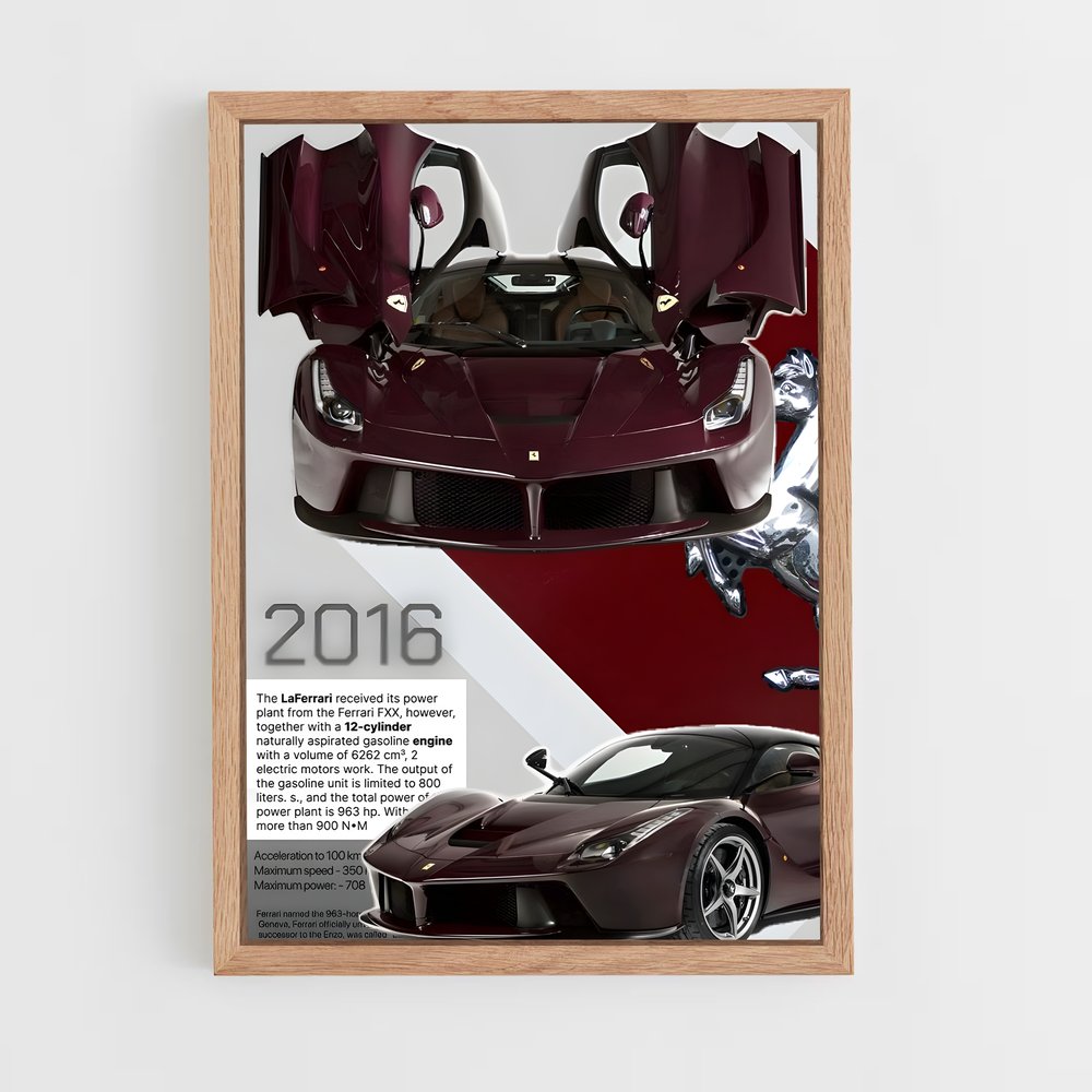 ap-ferrari-6 cadre Bois clair