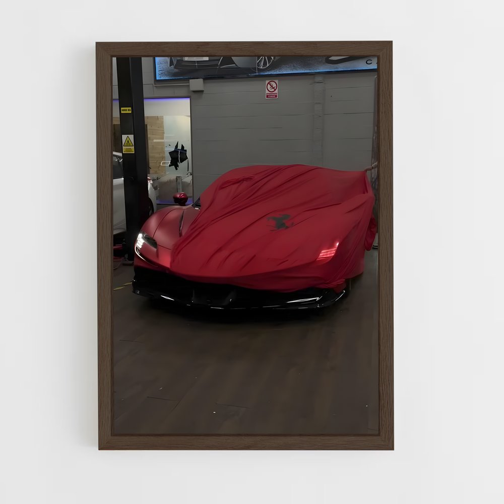 ap-ferrari-7 cadre Bois foncé