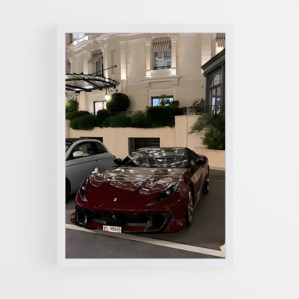 ap-ferrari-9 cadre Blanc
