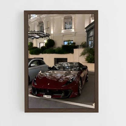 ap-ferrari-9 cadre Bois foncé