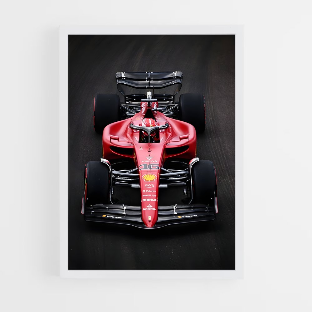 ap-ferrari f1-75-6 cadre Blanc