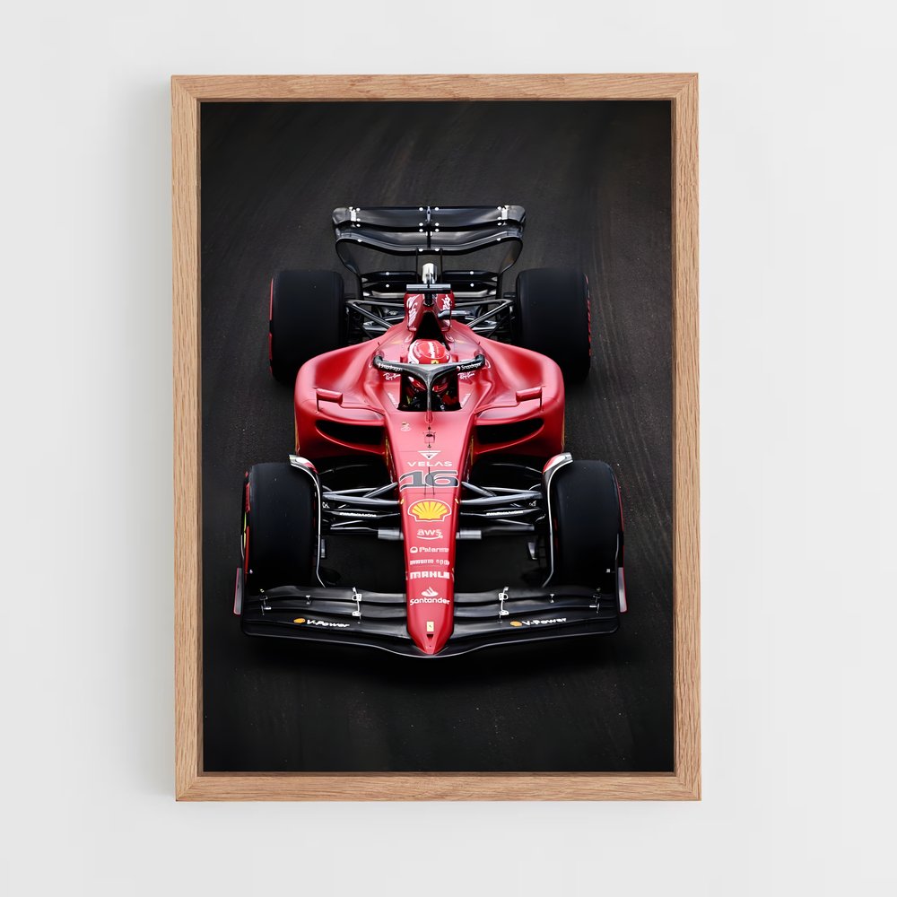 ap-ferrari f1-75-6 cadre Bois clair