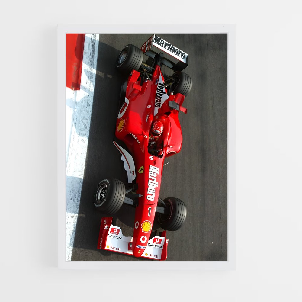 ap-ferrari f2002-3 cadre Blanc