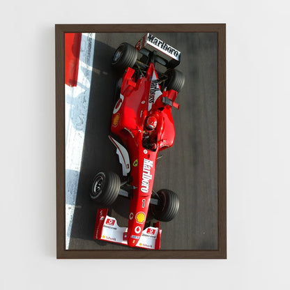 ap-ferrari f2002-3 cadre Bois foncé